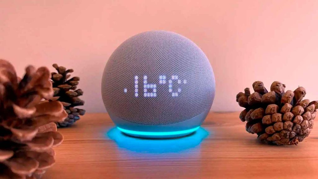 Echo Dot (5.ª generación, modelo de 2022) | Altavoz inteligente wifi y Bluetooth con Alexa, con sonido más potente y de mayor amplitud | Antracita