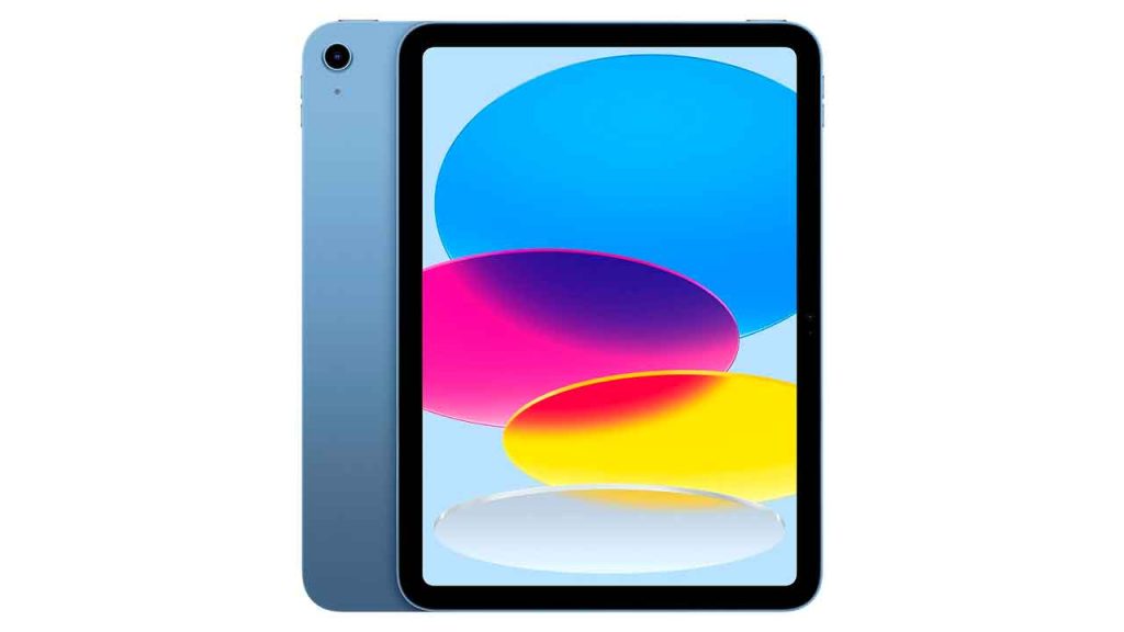 Apple-iPad-(10-generación)-Chip-A14-Bionic,-pantalla-Liquid-Retina-de-10,9-pulgadas,-64-GB,-Wi-Fi-6,-cámaras-frontal-y-trasera-de-12-Mpx,-Touch-ID,-autonomía-para-un-día-entero-–-Azul