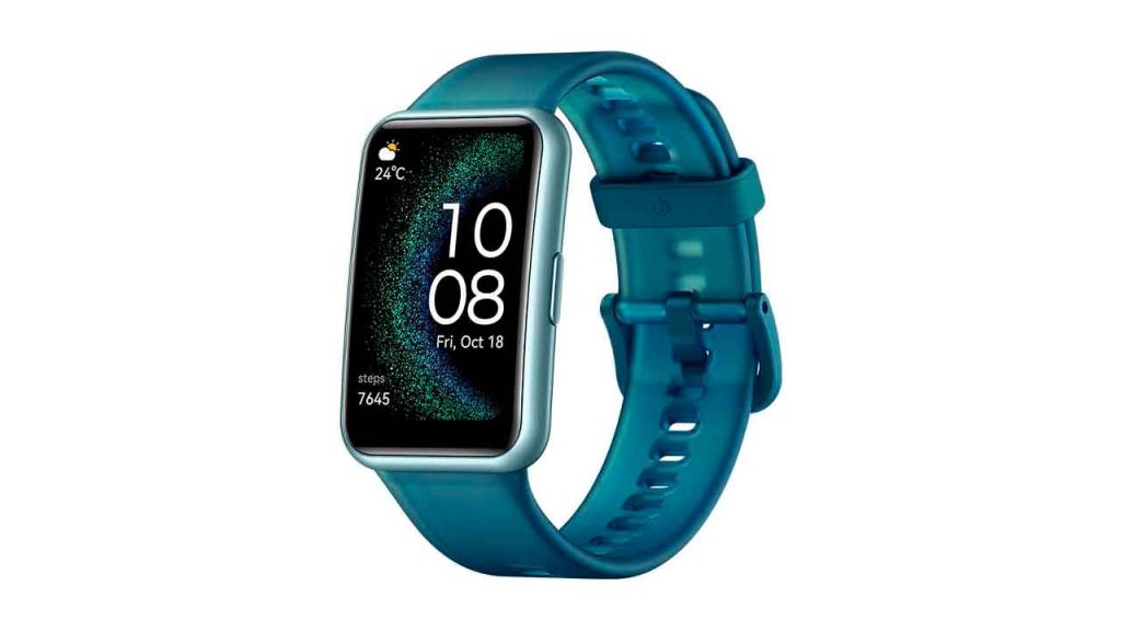 HUAWEI-WATCH-FIT-Special-Edition,-Pantalla-AMOLED-HD-de-1,64-pulgadas,Seguimiento-Científico-del-Sueño,-GPS-Integrado,-Batería-Larga-Duración,-Compatible-con-Android-e-iOS,-Verde+AP52