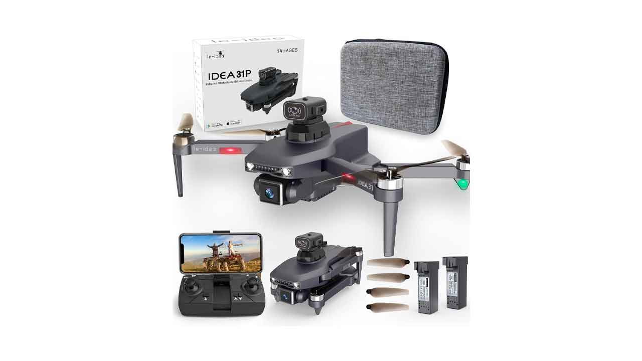 Dron-con-Cámara-IDEA31P,-Dron-Profesional-con-Motor-sin-Cepillo-360