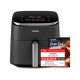 freidora de aire COSORI-Freidora-de-Aire-Turbo-Blaze™-6L,-Air-Fryer-46%-Más-Rápida-con-Motor-DC,-Freidora-sin-Aceite-9-en-1,-con-96-Recetas-de-Chef,-Apta-para-Lavavajillas,-Freír,-Hornear,-Asar,-Deshidratar,-1725W