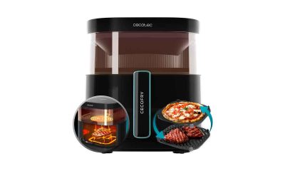 Cecotec-Freidora-de-Aire-sin-Aceite-de-6-L-con-Ventana-Air-Fryer-Cecofry-DuoHeat-6000.-2200-W,-Doble-Resistencia,-Cocción-3D,-Grillin-Style,-8-Menús,-Temperatura-Regulable-80-200ºC