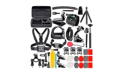 NEEWER-Kit-de-Accesorios-para-Cámara-de-Acción-50-en-1-Compatible-con-GoPro