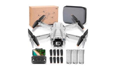 NMY-Drones-Con-Cámara-2K,-2.4G-WIFI-Transmisión,-60-Minutos-De-Tiempo-De-Vuelo-Con-3-Baterías,-Dron-De-Control-Remoto-Con-Motor,-Múltiples-Modos-De-Vuelo,-Adecuado-Para-Principiantes