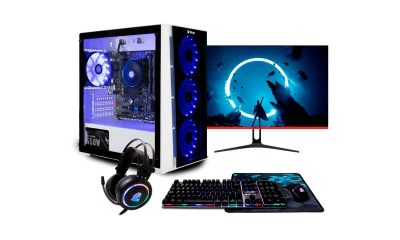 ordenador NitroPC---Pack-Bronze-PC-Gaming-Completo-AMD-Ryzen-5-4650G-6-12-4.2GHz,-RX-Vega-7,-RAM-16GB,-M.2-1TB,-Windows-11-Home-WiFi,-Monitor-24,-Teclado,-ratón,-Auriculares-Ordenador-sobremesa