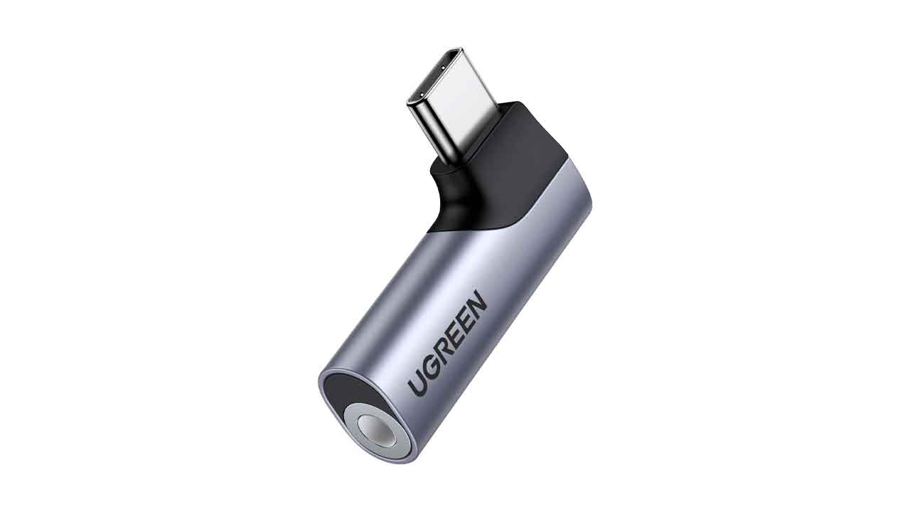 UGREEN-Adaptador-USB-Tipo-C-a-Jack-3.5mm-DAC-Chip-Auriculares-Micrófono-90-Grados-Compatible-con-iPhone-15-Plus-Pro-MAX-Galaxy-S24-Plus-Ultra-iPad-Pro-2022-Oneplus-Nord-9-Xiaomi-(Gray)