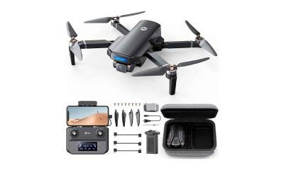 Holy-Stone-HS360S-GPS-Drone-con-cámara-4K-UHD-para-Adultos-Principiantes,-FPV-RC-Quadcopter-Plegable-con-Rango-de-Control-3KM,-Motor-sin-Escobillas,-Follow-Me,-Smart-Return-Home,-Transmisión-5G,-249g