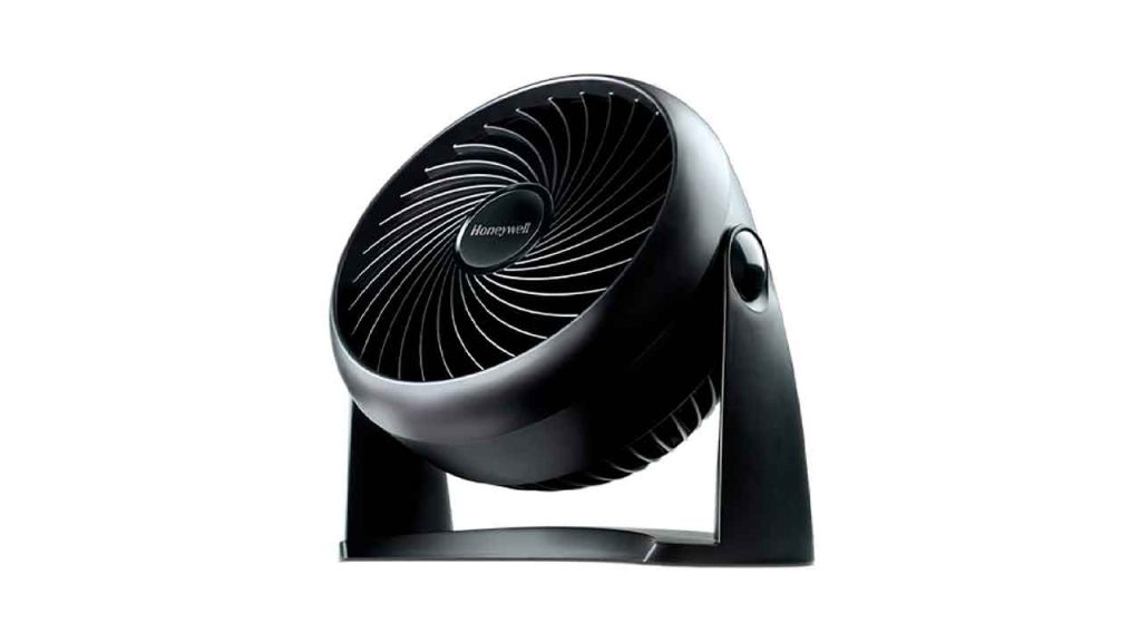 Honeywell-TurboForce-Ventilador-Potente,-Refrigeración-de-Funcionamiento-Silencioso,-Inclinación-Variable-de-90°,-3-Ajustes-de-Velocidad,-Anclaje-en-la-Pared,-Ventilador-de-Mesa,-HT900E