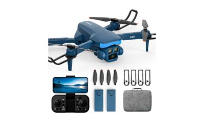 Drone-con-cámara-para-adultos-1080P,-lente-ajustable-135,-drone-plegable-con-despegue-aterrizaje-con-un-botón-para-principiantes,-quadcopter-RC-FPV-con-retención-de-altitud,-flip-3D,-2-baterías