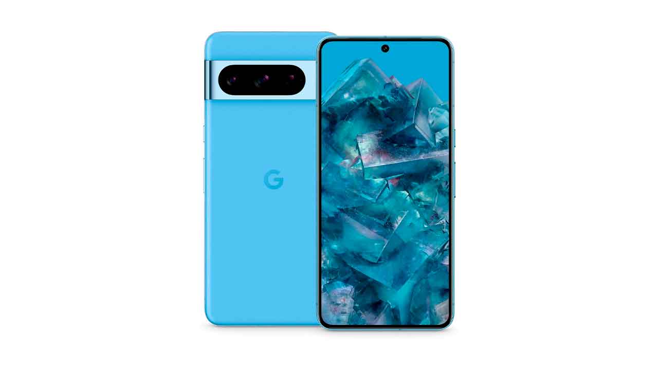 Google-Pixel-8-Pro--Smartphone-Android-libre-con-lente-teleobjetivo,-batería-con-autonomía-de-24-horas-y-pantalla-Super-Actua---Celeste,-128GB
