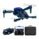 dron K417-Drone-con-2-Camaras-1080p-HD,90°Eléctrica-ajustable-FPV-Dron,Luz-LED-azul-Escobillas-Drone-con-5GHz-WIFI-Vídeo-App-para-Adultos,Modo-sin-Cabeza,RC-Quadcopter-para-Principiantes,Juguetes,Bolsa