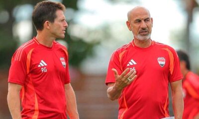 Pablo-Grandes-(izquierda)-durante-un-entrenamiento-de-la-selección-Olímpica-de-Irak