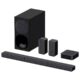 Sony-HT-S40R---Barra-de-Sonido-5.1-(Sistema-de-Cine-en-Casa,-Altavoces-Traseros-Inalámbricos,-600-W,-Dolby-Digital,-Bluetooth,-Sonido-Envolvente),-Negro