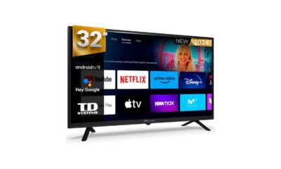 TD-Systems---Smart-TV-32-Pulgadas,-Hey-Google-Chromecast,-Television-TDT-HD,-Android-11,-Modelo-2024,-Televisor-con-3-años-de-garantía---PRIME32C19GLE-[Clase-de-eficiencia-energética-E]