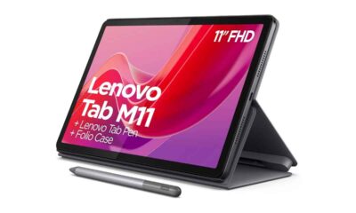 Lenovo-Tab-M11-Tablet-de-11-MediaTek-Helio-G88,-8GB-RAM,-128GB-Ampliables-hasta-1-TB,-4-Altavoces,-WiFi,-Bluetooth,-Android-13-Gris-Luna-Incluye-Funda-y-Tab-Pen