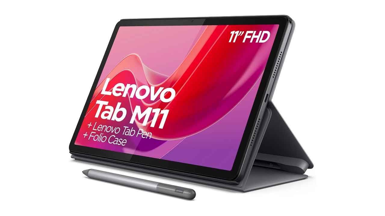 Lenovo-Tab-M11-Tablet-de-11-MediaTek-Helio-G88,-8GB-RAM,-128GB-Ampliables-hasta-1-TB,-4-Altavoces,-WiFi,-Bluetooth,-Android-13-Gris-Luna-Incluye-Funda-y-Tab-Pen