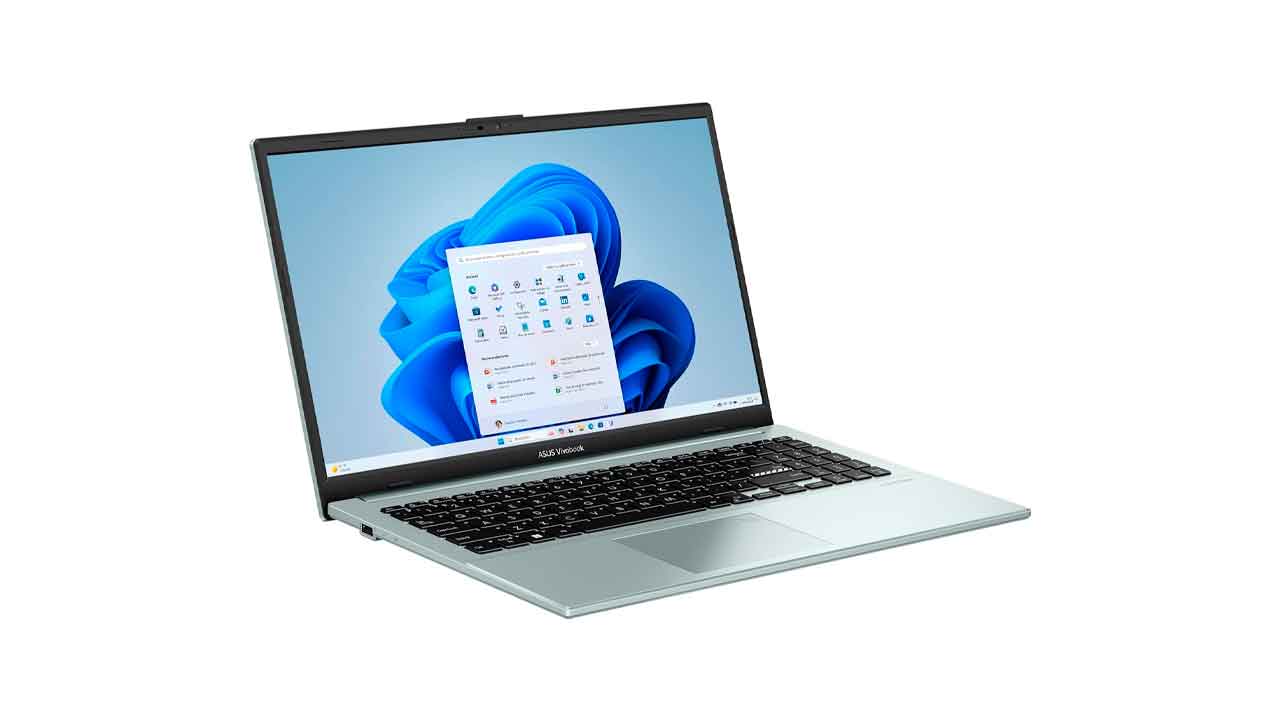 ASUS-Vivobook-Go-E1504FA-NJ1039W-Ordenador-Portátil-15.6-Full-HD-(AMD-Ryzen-5-7520U,-16GB-RAM,-512GB-SSD,-Radeon-610M,-Windows-11-Home-Plata-Fría-Teclado-QWERTY-español