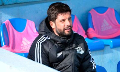 El entrenador español Carlos Inarejos durante su exitosa etapa en el Noah de Armenia