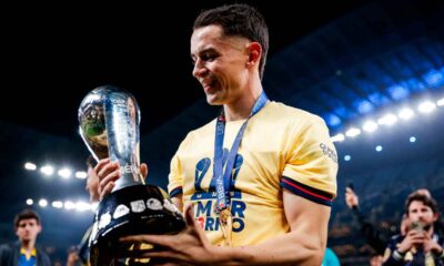 El-futbolista-español-que-más-títulos-levantó-en-el-extranjero-en-2024-fue-ÁLVARO-FIDALGO,-que-ganó-4-con-Club-América