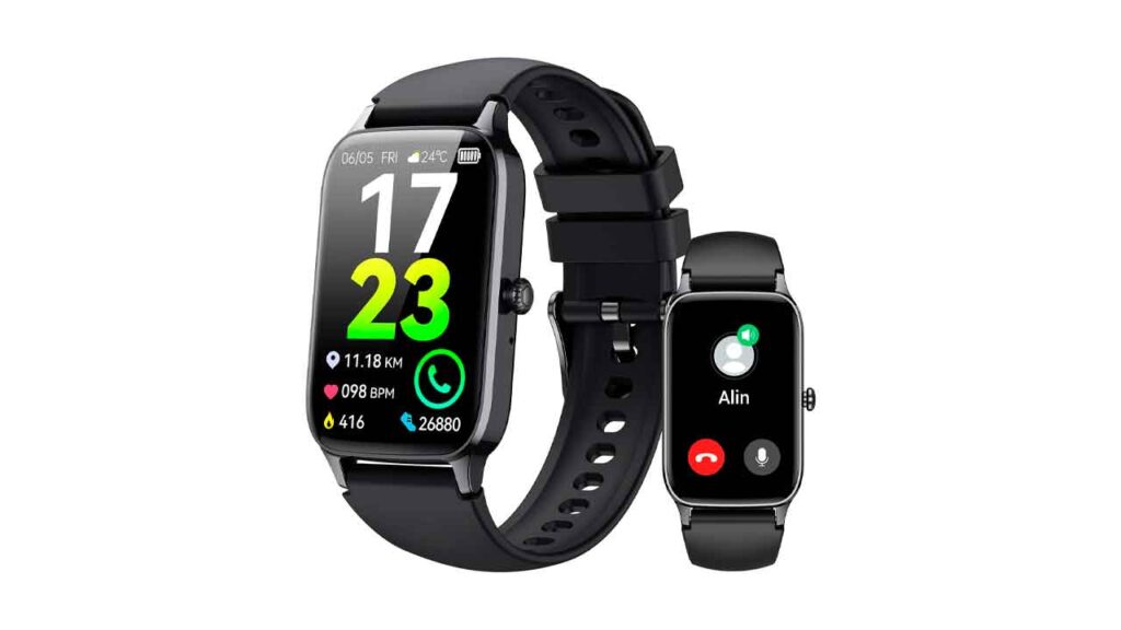 Reloj-Inteligente-Hombre-Mujer-con-Llamadas,-1.57-HD-Smartwatch-con-112-Modos-Deportivo-Pulsera-Actividad,-Podómetro-Pulsómetro-SpO2-Monitor-de-Sueño,-IP68-Impermeable-Smart-Watch-para-Android-iOS