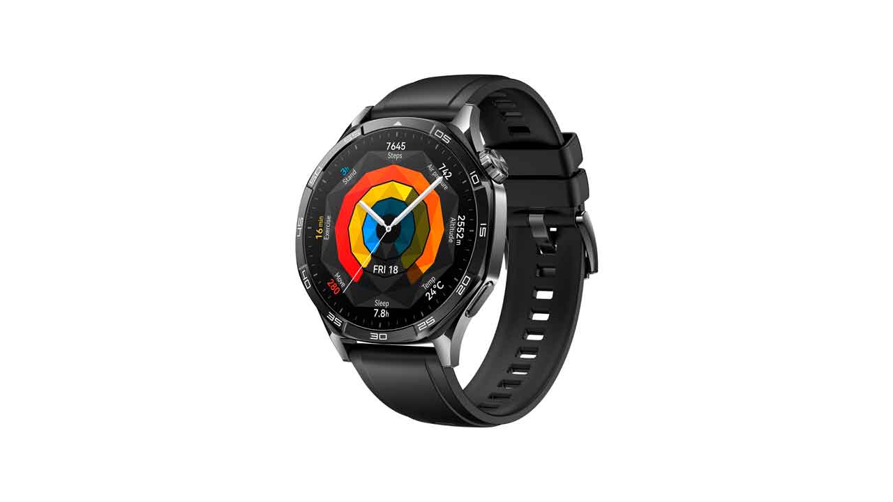 HUAWEI-Watch-GT-5-46mm-Smartwatch,-Silueta-con-Diseño-Sofisticado,-Nueva-Experiencia-Running-y-Ciclismo,-Seguimiento-de-Salud,-14-Días-de-Duración-de-la-Batería,-iOS-&-Android,-Negro