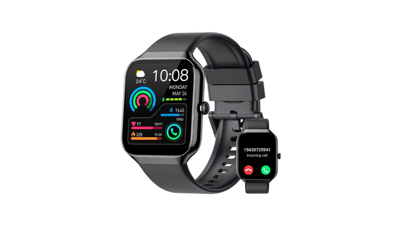 Reloj-Inteligente-Hombre-Mujer,-2025-Nuevo-Smartwatch-1-96-Llamada-Bluetooth,-Pulsómetro-Monitor-de-Sueño-Podómetro,-113-Modos-Deportivo-Hombre,-Pulsera-Actividad-Impermeable-IP68-para-Android-iOS