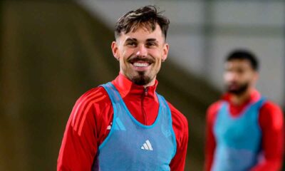 Rodri-Sánchez,-durante-un-entrenamiento-del-Al-Arabi