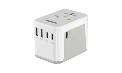 TESSAN-Adaptador-Enchufe-Universal,-Enchufe-Universal-Viaje-con-2-USB-y-3-USB-C,-Adaptador-de-Viaje-para-USA,-UK,-Irland,-Austuralia,-Cargador-para-Más-de-224-Países,-Travel-Plugs