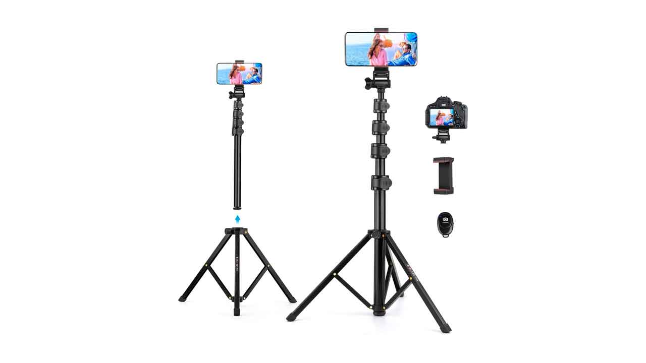 Victiv-Tripode-para-Movil-172cm,-iPhone-Tripode-Palo-Selfie-2-en-1-con-Mando-y-Soporte-para-Teléfono-Móvil,-Trípode-Móviles-Alto-Compatible-con-iPhone-15-14-13-12-11-XS-XR-Pro-MAX