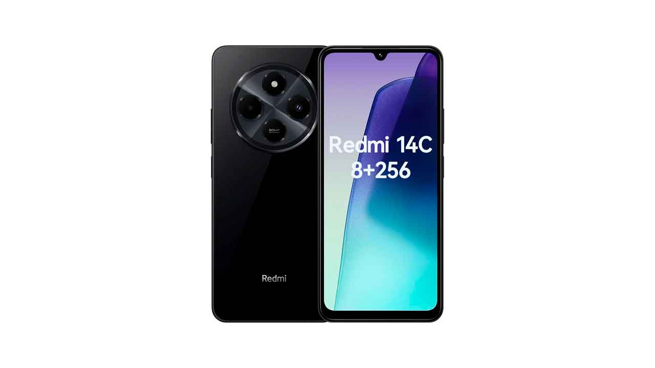 Xiaomi-Redmi-14C---Smartphone-de-8+256GB,-Pantalla-de-6.88”-120Hz-LCD-HD+,-MediaTek-Helio-G81-Ultra,-cámara-Dual-con-IA-de-50MP,-5160mAh,-NFC,-Negro-(Versión-ES)