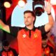 Adrián-Sardinero-durante-la-presentación-del-Kannur-Warriors,-de-la-Super-League-Kerala