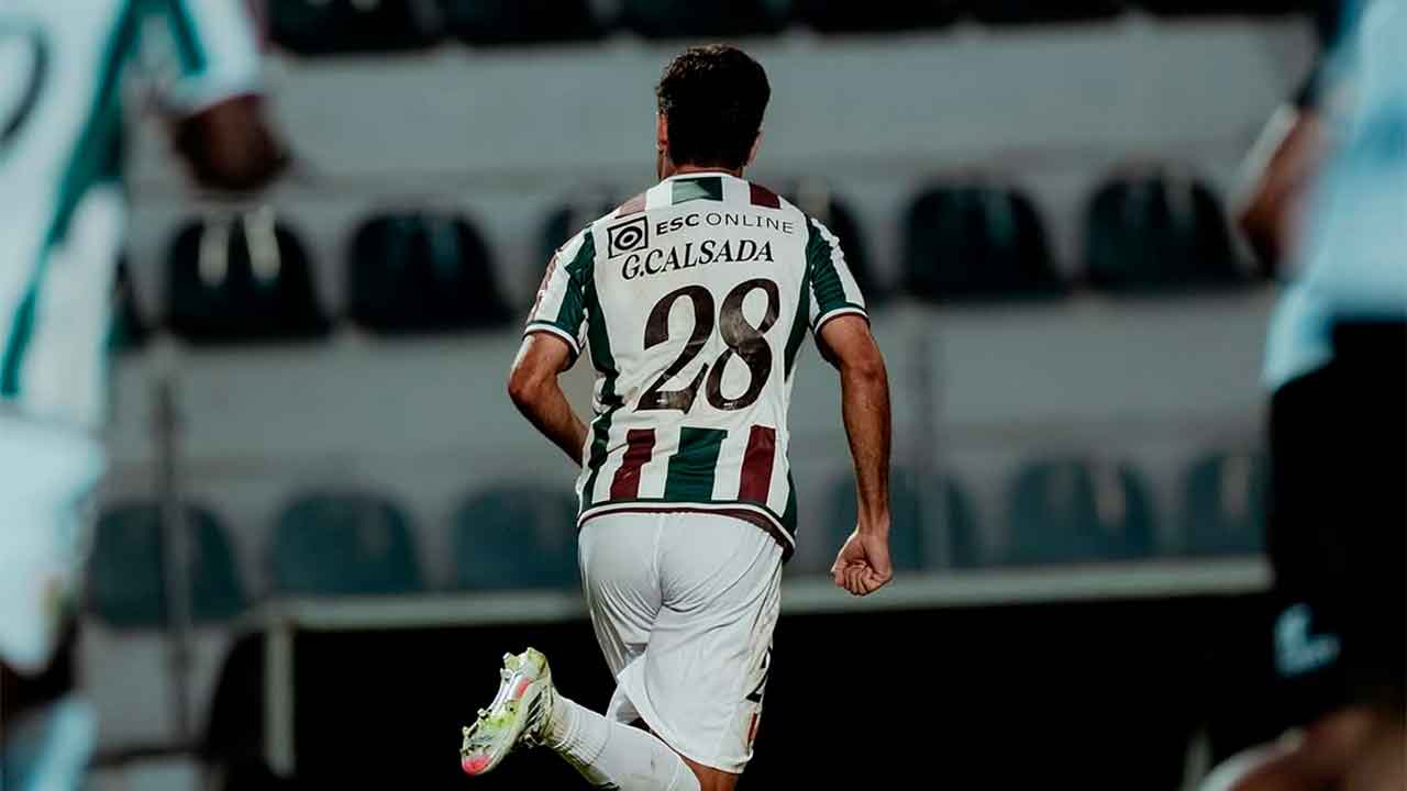 Gonzalo-Calçada-durante-un-partido-del-Estrela