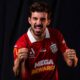 Juan Muñiz, durante su presentación con Adelaide United