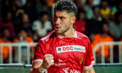 Asier-Gomes-durante-un-partido-de-la-SLK-con-Kannur-Warriors