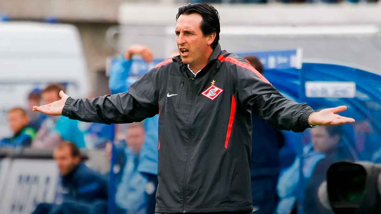 Unai-Emery,-durante-su-etapa-en-el-Spartak-de-Moscú