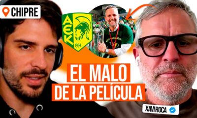 En-este-episodio-del-podcast-hablamos-con-Xavi-Roca,-quien-ha-sido-durante-dos-etapas-y-durante-casi-una-década-director-deportivo-del-AEK-Larnaca-de-Chipre.