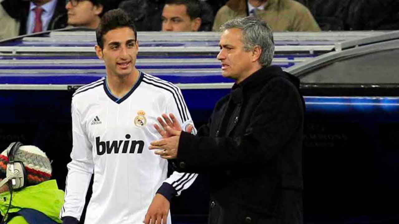 José-Rodríguez,-junto-a-José-Mourinho-durante-su-etapa-en-el-Real-Madrid