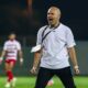 Andrés Iniesta celebra su primera victoria como entrenador del Gulf United