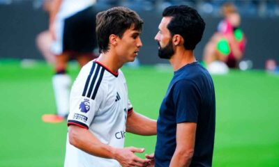 Arbeloa-y-Gonzalo,-durante-un-partido-del-Fulham